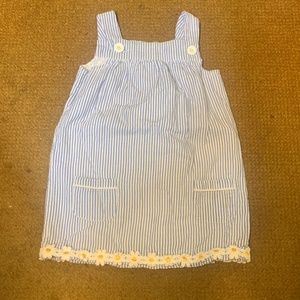 Baby boden 12-18 months sunflower dress